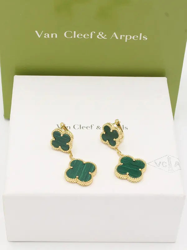 حلق فان كليف وردتين ماستـر حلق van cleef