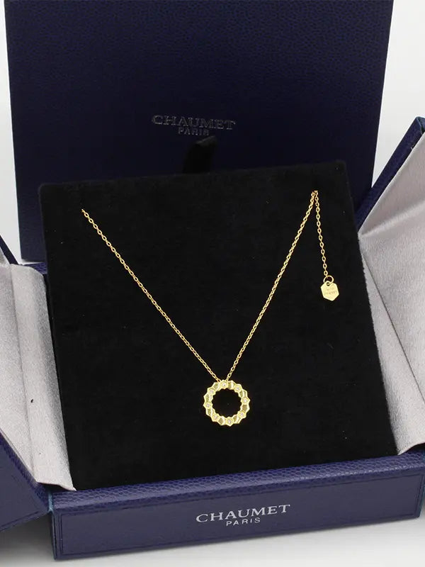 سلسال شومية مدور صغير ماستر سلسال chaumet