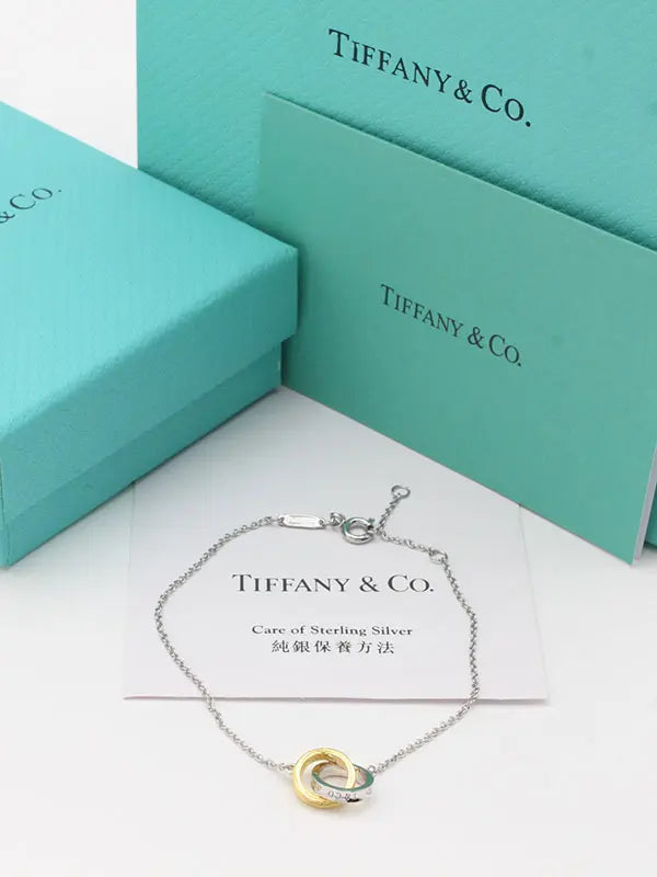 اساور تيفاني ناعمة ماستر سيركل اسواره tiffany فضي ذهبي