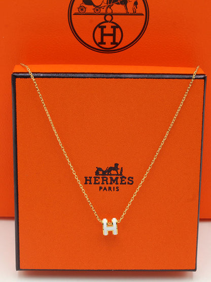 سلسال هيرمز ميني سلسال HERMES ابيض