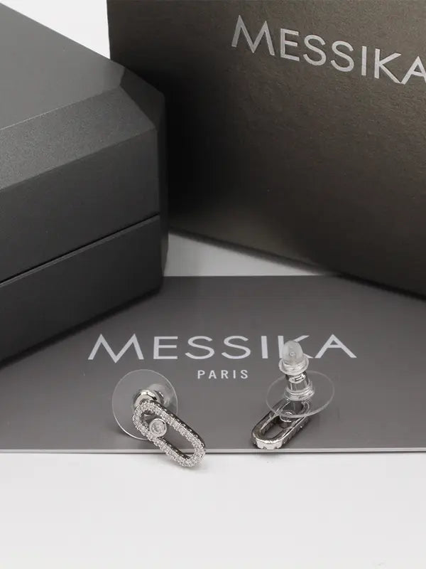 حلق ميسيكا صغير زركون 546 حلق messika