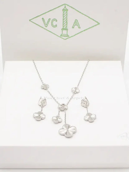 طقم فان كليف بندنتس فلاور ماستر اطقم van cleef فضي