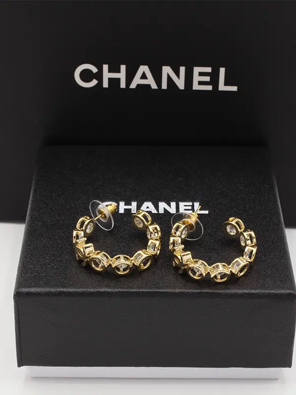 حلق شانيل 585 حلق chanel