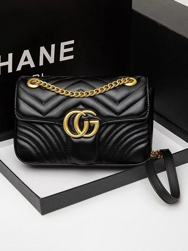 شنطة قوتشي مستوحاه اسود صغيره شنط وحقائب gucci