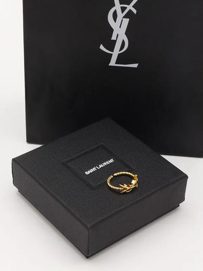 خاتم ايف سان لوران ميتال 541 خواتم ysl