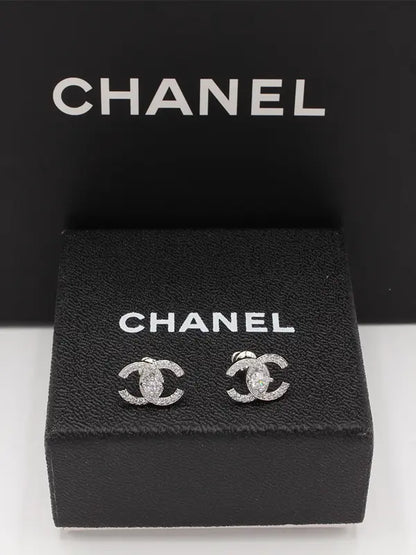 حلق شانيل زركون صغير 621 حلق chanel
