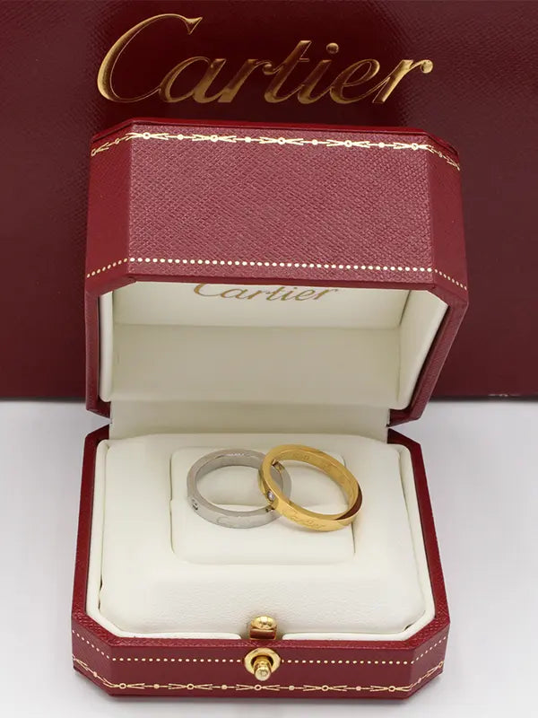 خاتم كارتير النحيف لوقو slim خواتم CARTIER
