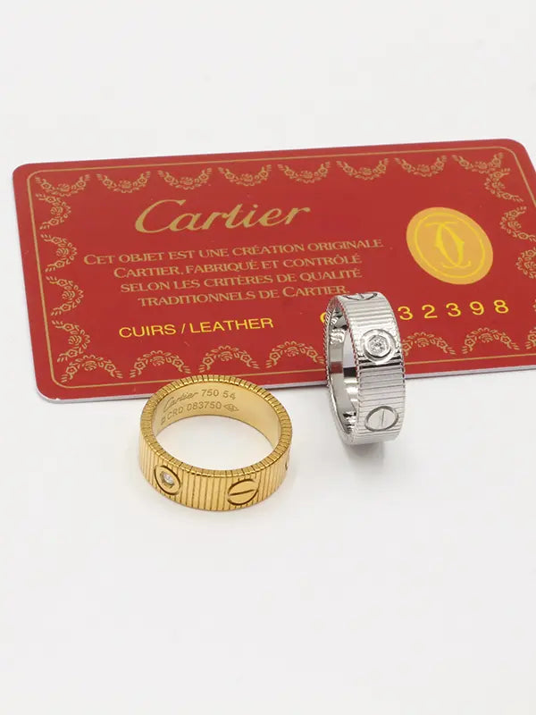 خاتم كارتير الجديد زركون لوقو خواتم CARTIER
