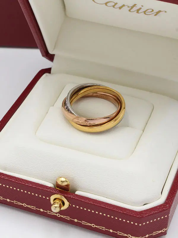 خواتم كارتير متشابكة ماستر الجديد خواتم CARTIER