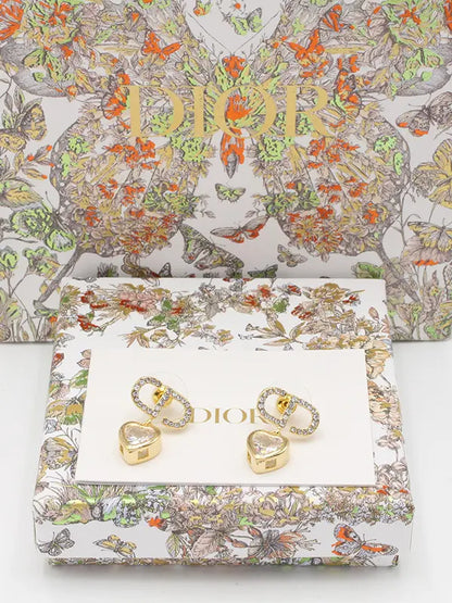 حلق ديور ماستر زركون هارت نيو لوك حلق dior