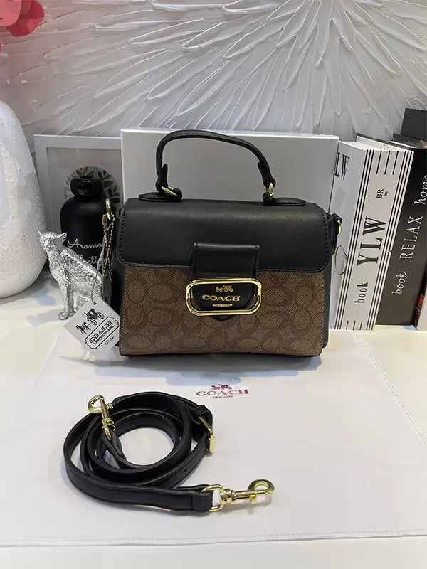 شنطة كوتش صغيره الوان شنط وحقائب coach bags اسود بني