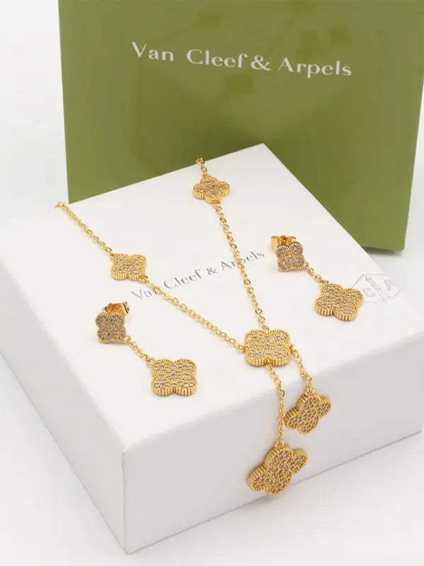 طقم فان كليف وردات اطقم van cleef