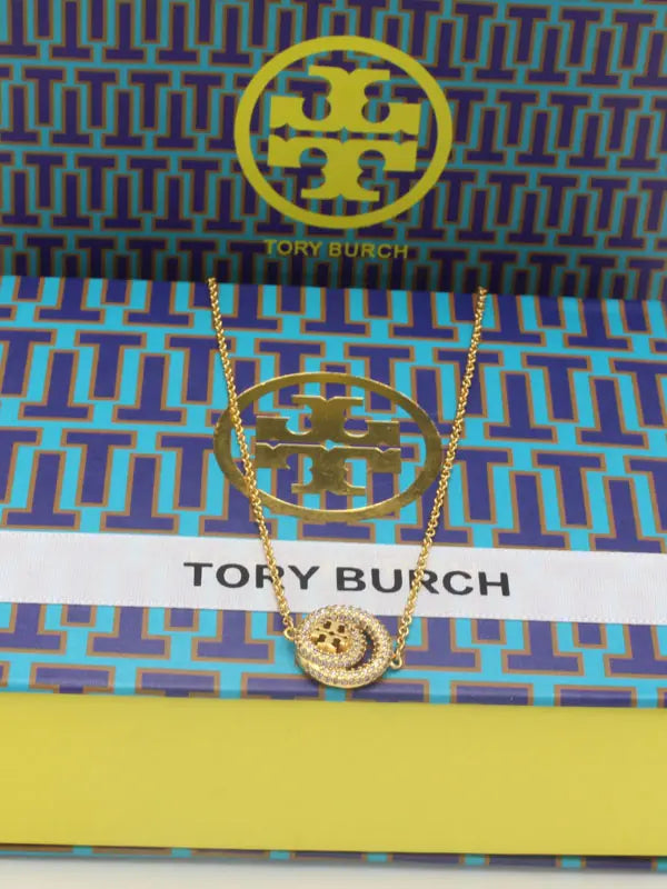 سلسال توري بورش زركون ماستر سلسال tory burch ذهبي