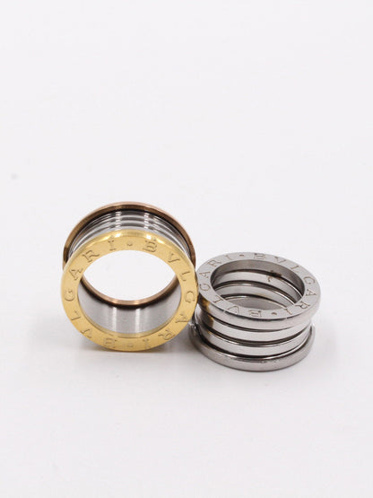 خاتم بولغاري عريض خواتم bvlgari