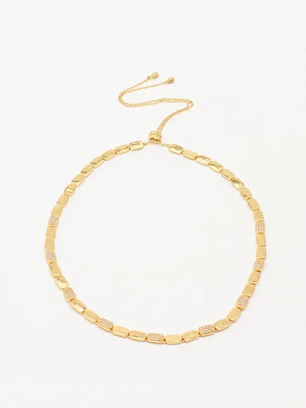 سلسال اي بي ام هاف ستون زركون لوقو سلسال APM