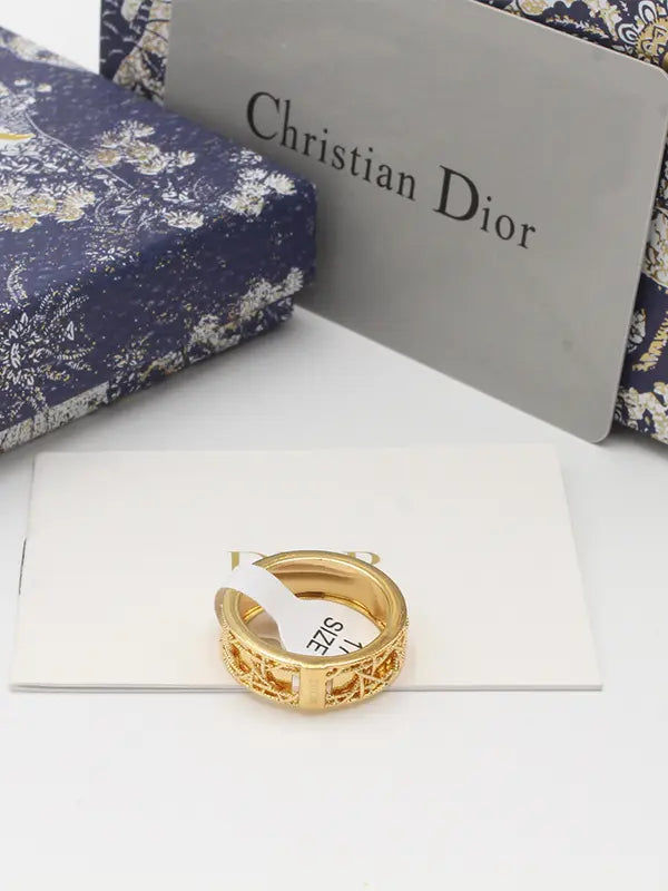 خاتم ديور نقشة غوايش لوقو SLIM خواتم dior