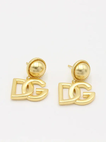 حلق دولتشي اند غابانا ذهبي صغير حلق Dolce&amp;Gabbana