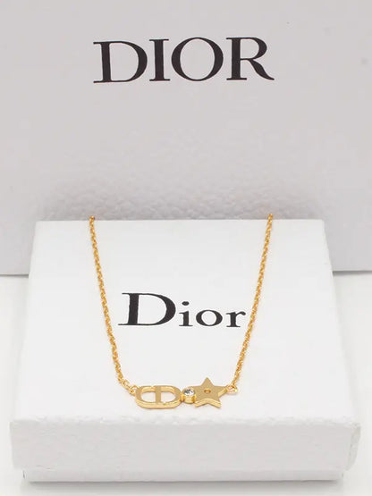سلسال ديور ستار سيميل ستون لوقو سلسال dior