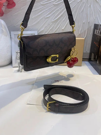 شنطة كوتش سمول سايز شنط وحقائب coach bags بني