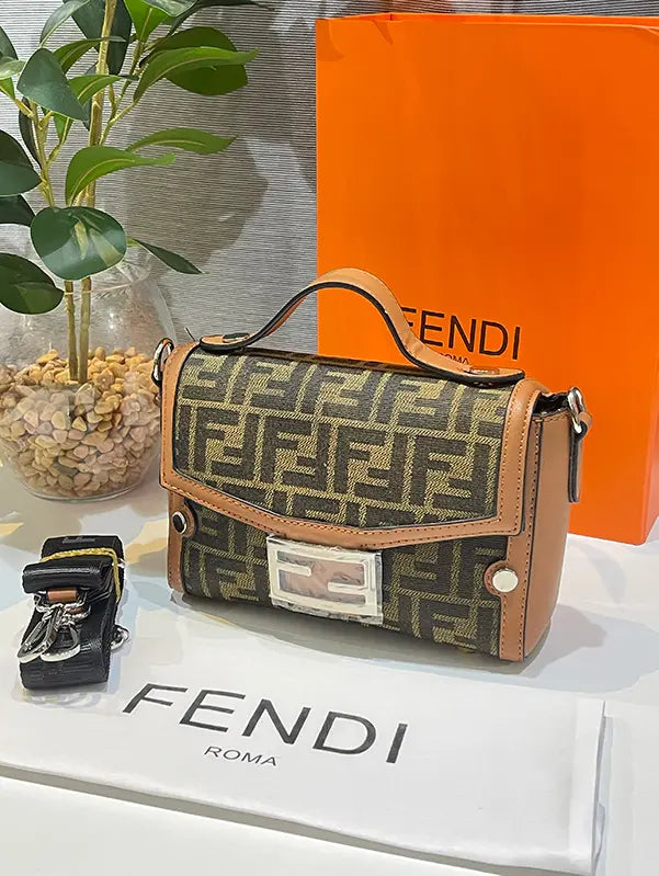 شنطة فندي براون ماستر شنط وحقائب fendi bags