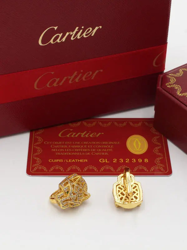 حلق كاتير تايقر فيس زركون نيو ماستر حلق CARTIER