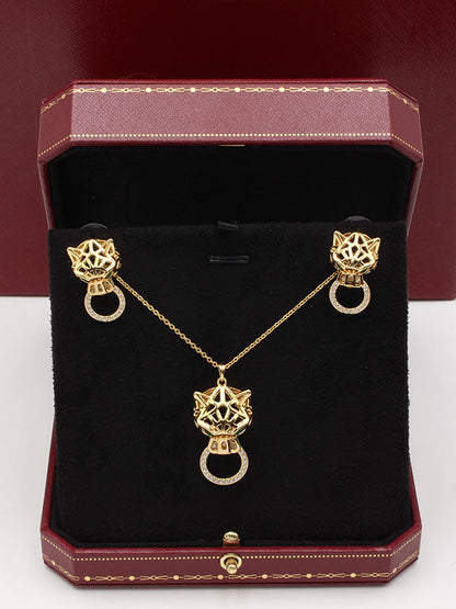 طقم كارتير راوند تايقر 2 قطع اطقم bvlgari