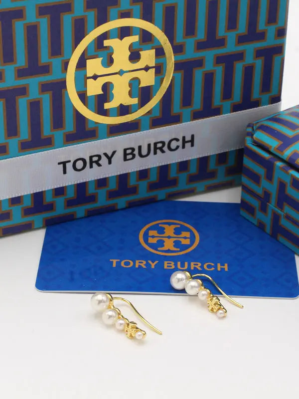 حلق توري بورش باك سايد بيرل ماستر حلق tory burch ذهبي