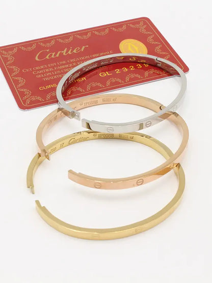اساور كارتير طقم 3 اساور slim اسواره CARTIER