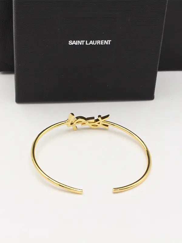 اساور ايف سان لوران ميتال لوقو اسواره ysl
