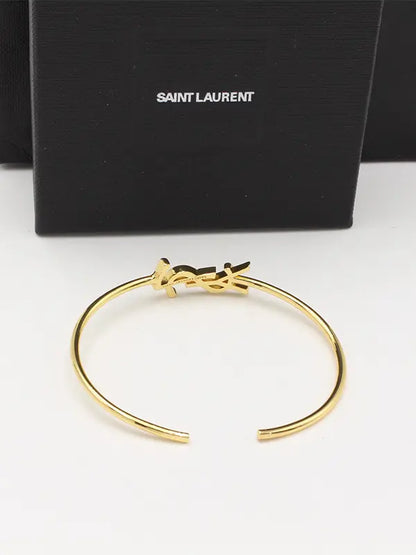 اساور ايف سان لوران ميتال لوقو اسواره ysl