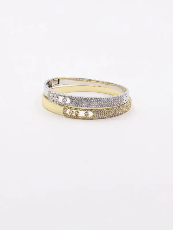 bracelet with cubic zirconia-أسوارة بانقل زركون اسواره Jewel