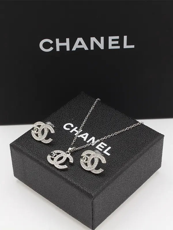طقم شانيل زركون الجديد اطقم chanel