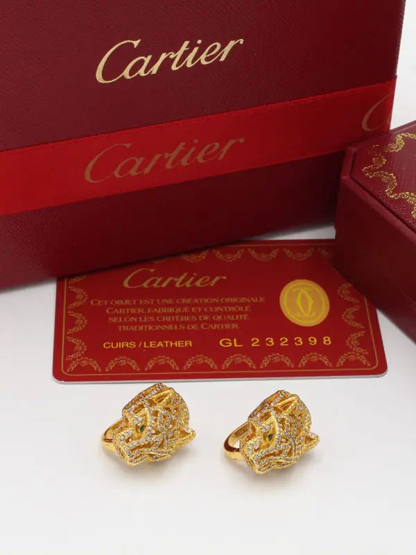 حلق كاتير تايقر فيس زركون نيو ماستر حلق CARTIER