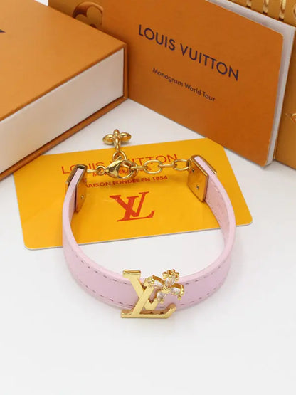 اساور لويس فيتون ليذر وذ لوقو ستون ماستر اسواره louis vuitton