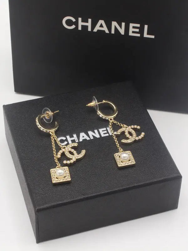 حلق شانيل الجديد 668 حلق chanel