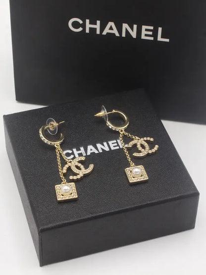 حلق شانيل الجديد 668 حلق chanel