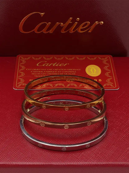 اساور كارتير طقم 3 اساور slim اسواره CARTIER