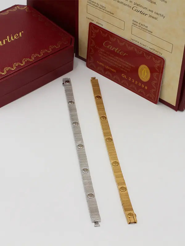 اساور كارتير الجديده ستنلس ستيل لوقو اسواره CARTIER