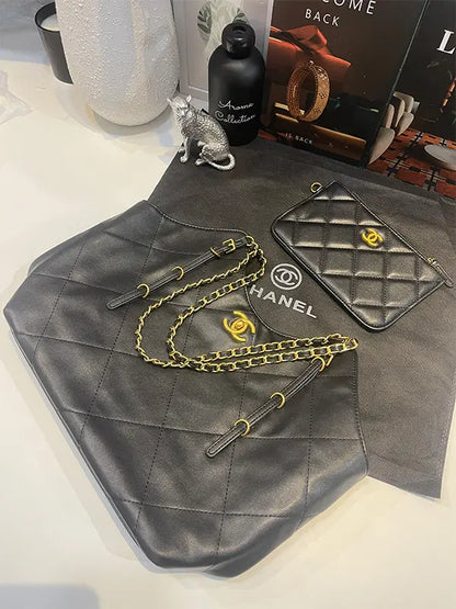 شنطة شانيل كبيره اسود شنط وحقائب chanel bags