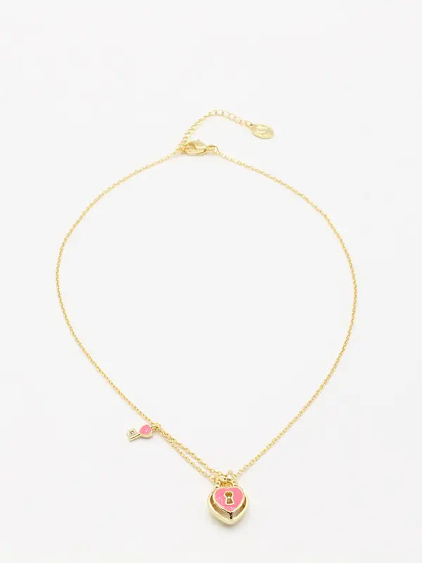 سلسال سواروفسكي قلب ايديليا ماستر سلسال Swarovski