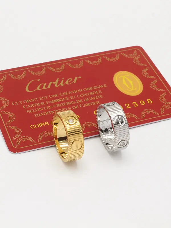 خاتم كارتير الجديد زركون لوقو خواتم CARTIER