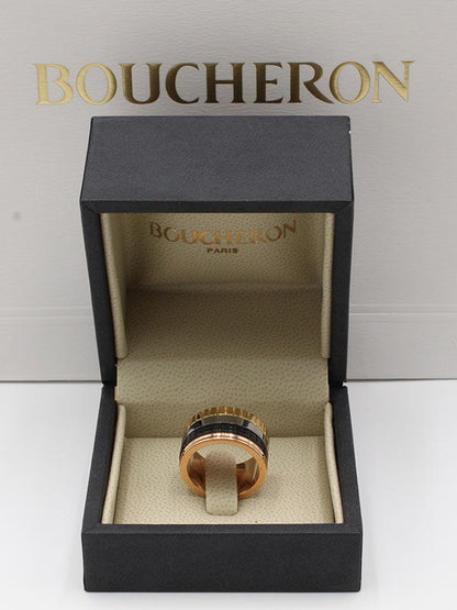 خاتم بوشرون فلات عريض خواتم bucheron
