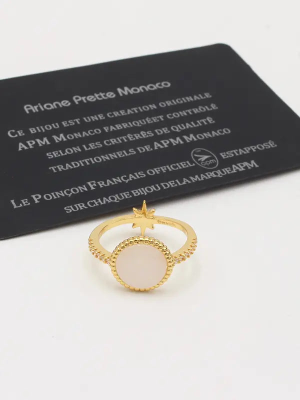 خاتم اي بي ام حجر طبيعي الجديد ماستر خواتم APM