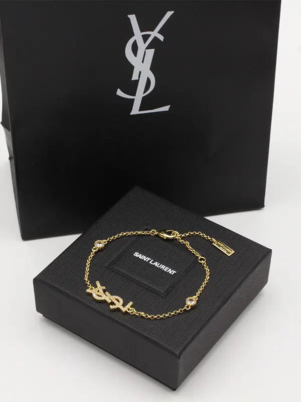 اساور ايف سان لوران انسيال زركون لوقو اسواره ysl