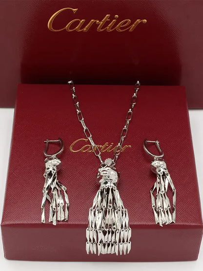 طقم كارتير الجديد فيس تايقر جنزير اطقم CARTIER