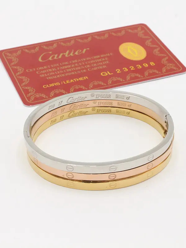 اساور كارتير طقم 3 اساور slim اسواره CARTIER