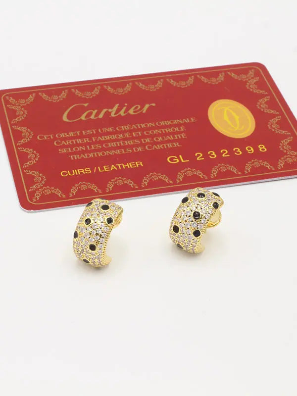 حلق كارتير تايقر ماستر زركون بلاك حلق CARTIER