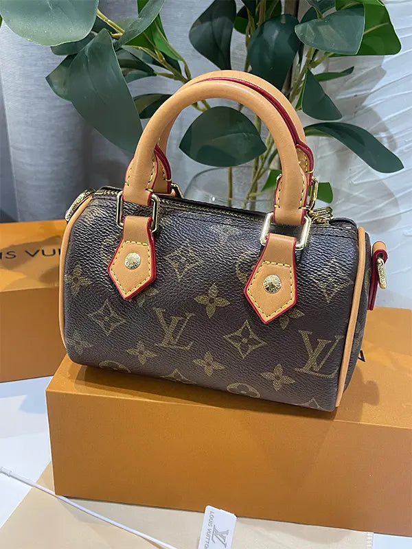 شنطة لويس فيتون نانو سبيدي ماستر شنط وحقائب louis vuitton bags بني