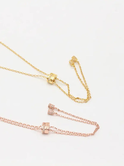 سلسال اي بي ام هاف ستون زركون لوقو سلسال APM