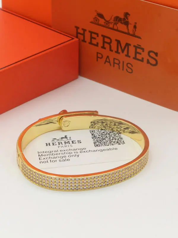 اساور هيرمز نيو بانقل ماستر لوقو زركون اسواره HERMES